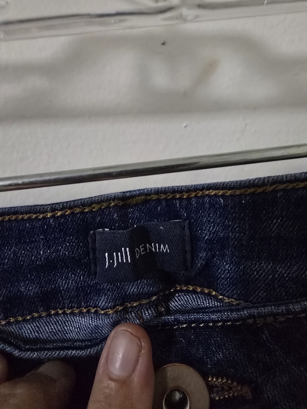 J. Jill Classic Denim Boyfriend Jeans – Medium Wash (Size 12R) - Picture 3 of 4